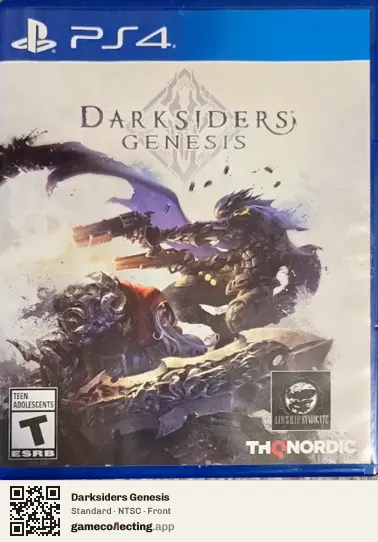 Darksiders Genesis PlayStation 4, NTSC box front