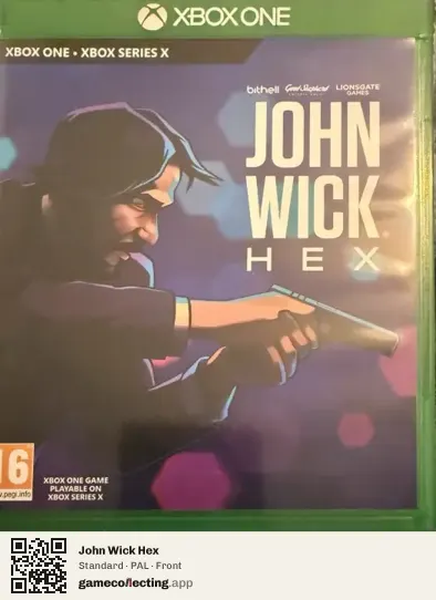 John Wick Hex Xbox One, PAL box front
