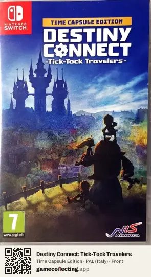 Destiny Connect: Tick-Tock Travelers Nintendo Switch, Italy box front