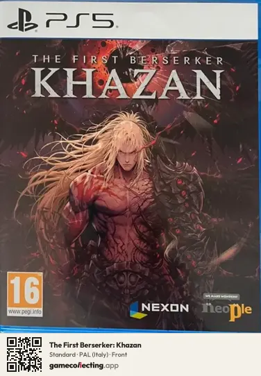 The First Berserker: Khazan PlayStation 5, Italy box front