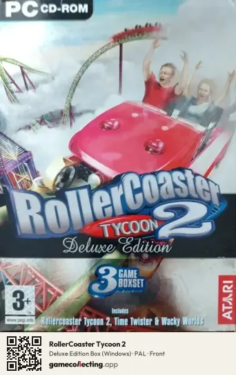 RollerCoaster Tycoon 2 Computer, PAL box front