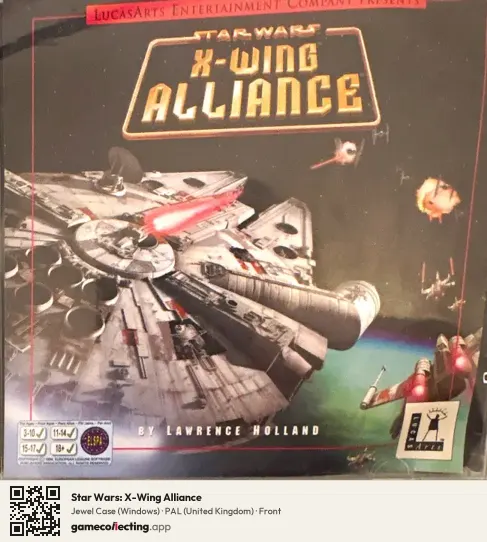 Star Wars: X-Wing Alliance Computer, United Kingdom box front