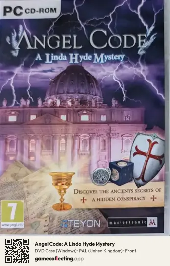 Angel Code: A Linda Hyde Mystery Computer, United Kingdom box front