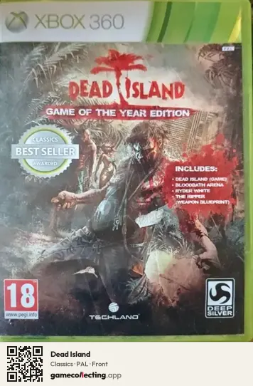 Dead Island Xbox 360, PAL box front