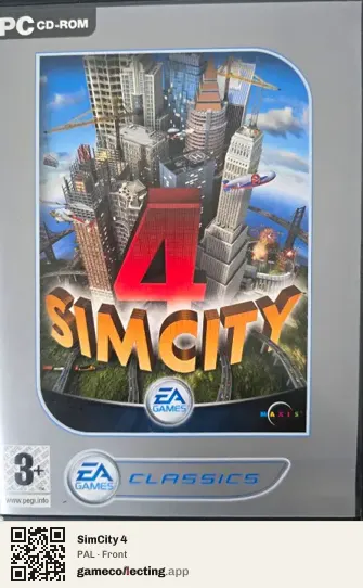 SimCity 4 Computer, PAL box front