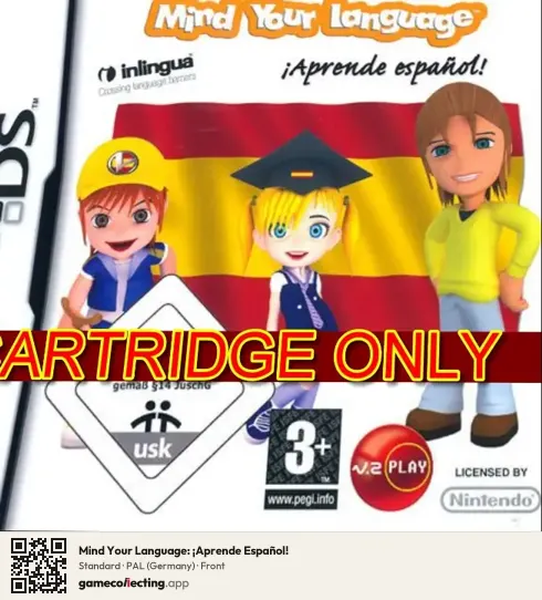 Mind Your Language: ¡Aprende Español! Nintendo DS, Germany box front