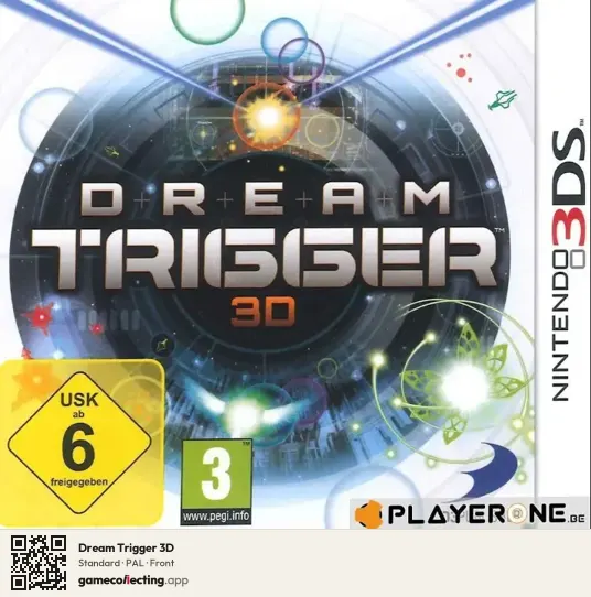 Dream Trigger 3D Nintendo 3DS, PAL box front