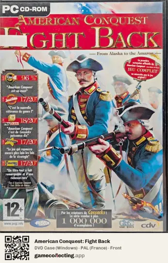 American Conquest: Fight Back Computer, France box front
