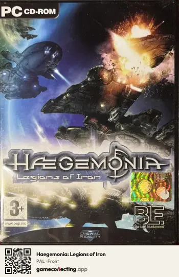 Haegemonia: Legions of Iron Computer, PAL box front