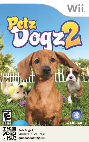 Petz Dogz 2 Nintendo Wii, NTSC box front