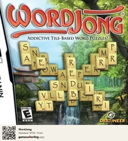 WordJong Nintendo DS, NTSC box front