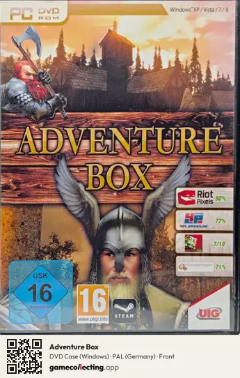 Adventure Box Computer, Germany box front