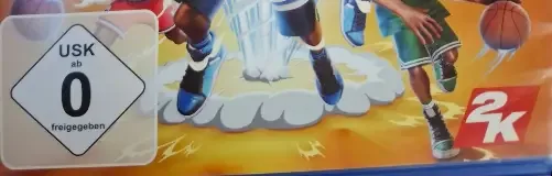 NBA 2K Playgrounds 2, the USK square on its front