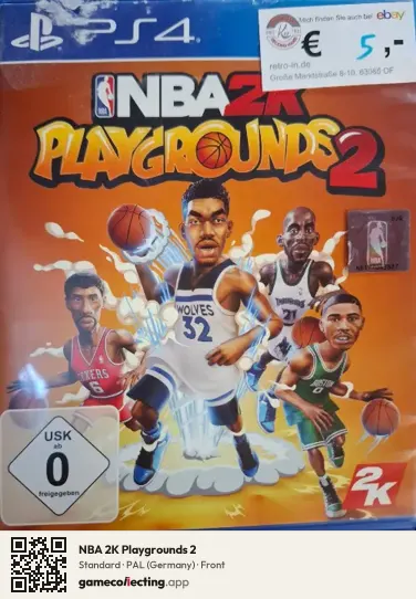 NBA 2K Playgrounds 2 PlayStation 4, Germany box front