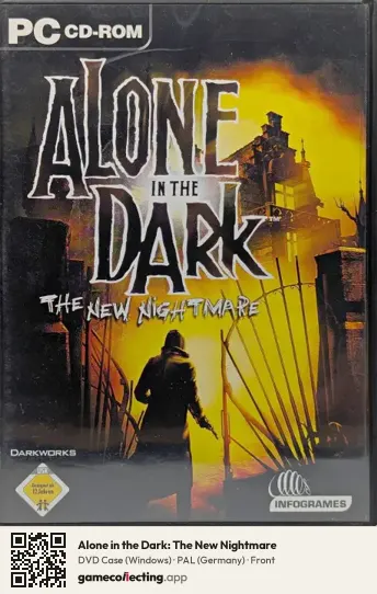 Alone in the Dark: The New Nightmare Computer, Germany box front