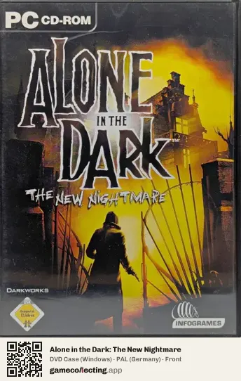 Alone in the Dark: The New Nightmare Computer, Germany box front