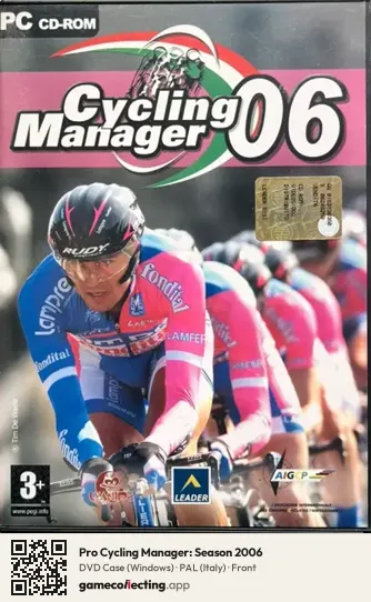 Pro Cycling Manager: Season 2006 Computer, Italy box front