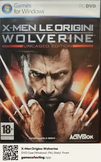 X-Men Origins: Wolverine Computer, Italy box front