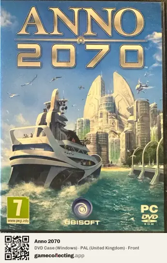 Anno 2070 Computer, United Kingdom box front