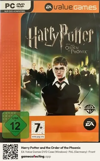 Harry Potter and the Order of the Phoenix Computer, Germany box front