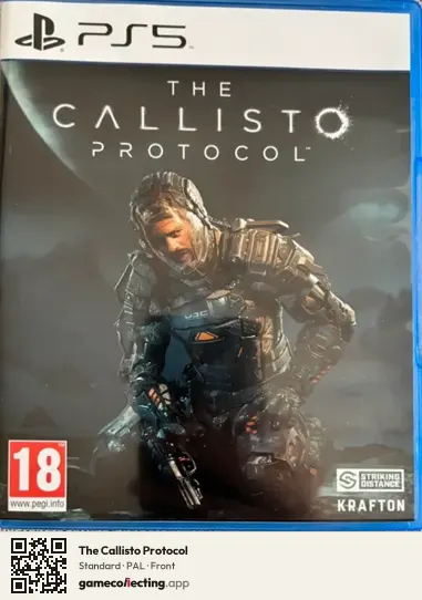 The Callisto Protocol PlayStation 5, PAL box front
