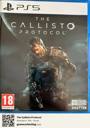The Callisto Protocol PlayStation 5, PAL box front