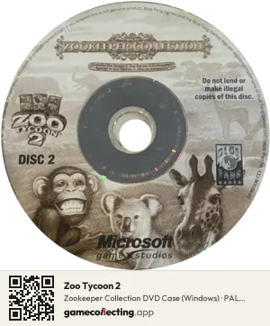 Zoo Tycoon 2 Computer, PAL disc
