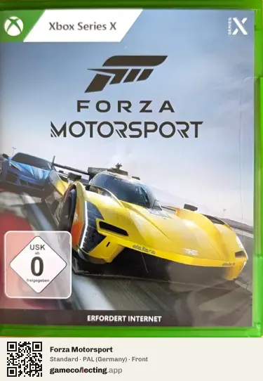 Forza Motorsport Xbox Series X, Germany box front