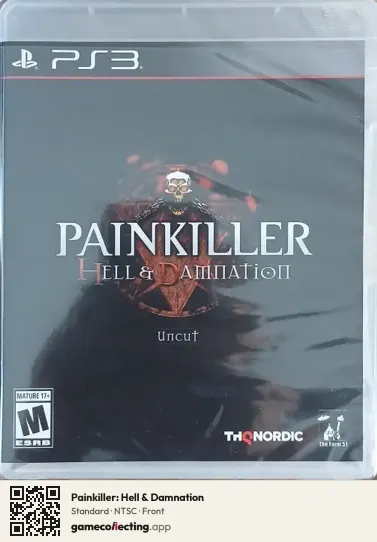 Painkiller: Hell & Damnation PlayStation 3, NTSC box front