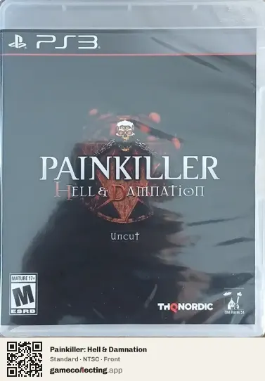 Painkiller: Hell & Damnation PlayStation 3, NTSC box front