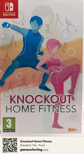 Knockout Home Fitness Nintendo Switch, PAL box front