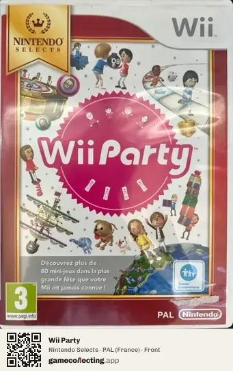 Wii Party Nintendo Wii, France box front