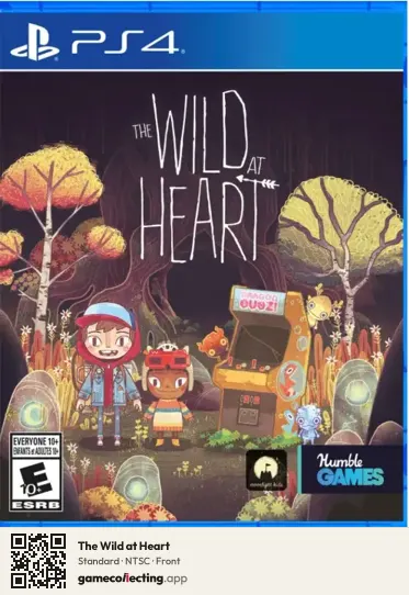 The Wild at Heart PlayStation 4, NTSC box front