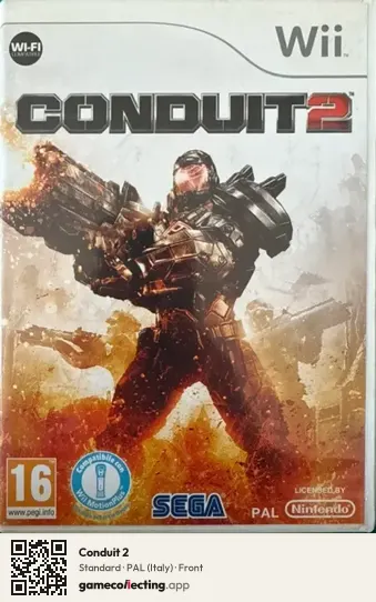 Conduit 2 Nintendo Wii, Italy box front