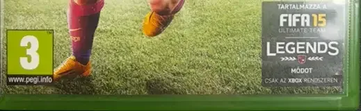FIFA 15, the USK square on its front