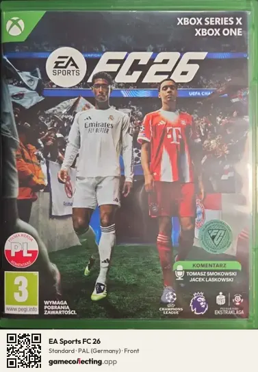 EA Sports FC 26 Xbox Series X, Germany box front