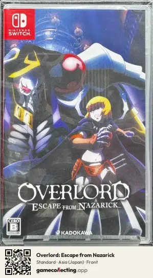 Overlord: Escape from Nazarick Nintendo Switch, Japan box front