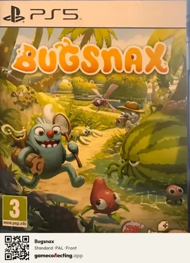 Bugsnax PlayStation 5, PAL box front