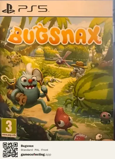 Bugsnax PlayStation 5, PAL box front