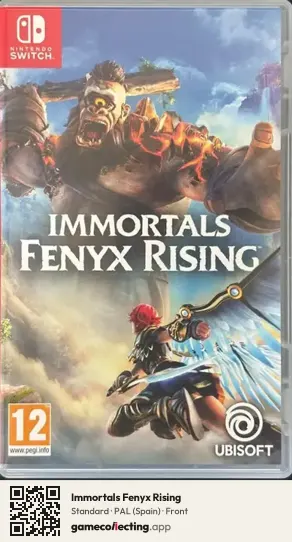 Immortals Fenyx Rising Nintendo Switch, Spain box front