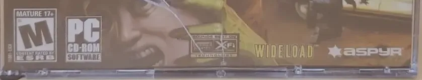 Stubbs the Zombie in Rebel Without a Pulse, the ESRB box on its front