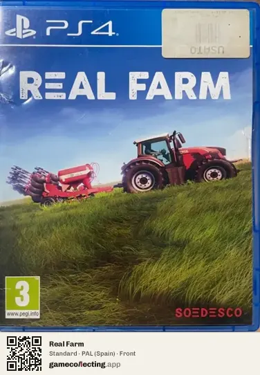 Real Farm PlayStation 4, Spain box front