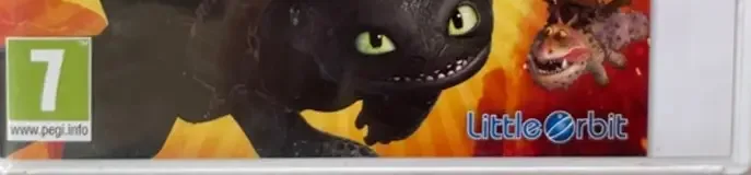 How to Train Your Dragon 2, the PEGI square on its front