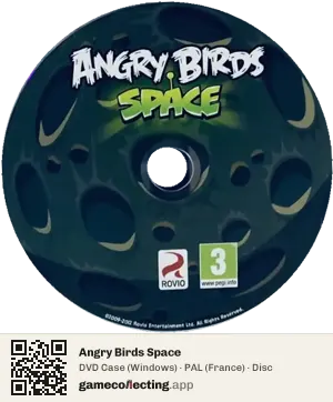 Angry Birds Space Computer, PAL disc