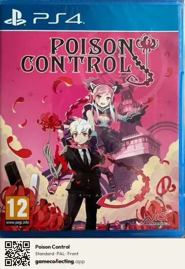 Poison Control PlayStation 4, PAL box front