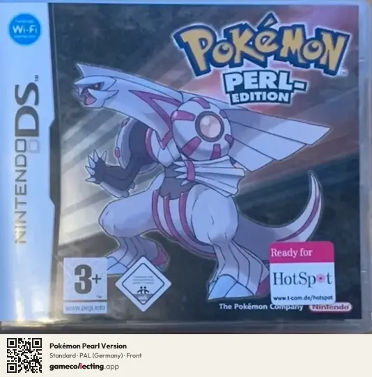 Pokémon Pearl Version Nintendo DS, Germany box front