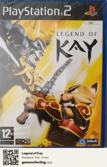 Legend of Kay PlayStation 2, PAL box front