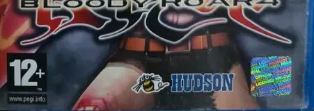 Bloody Roar 4, the PEGI square on its front