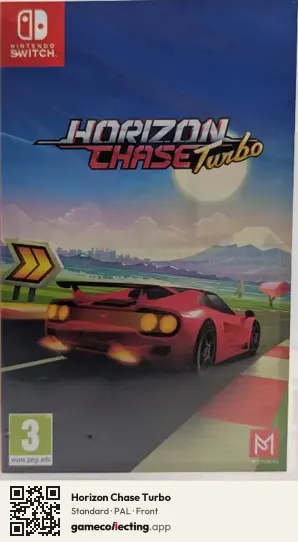 Horizon Chase Turbo Nintendo Switch, PAL box front