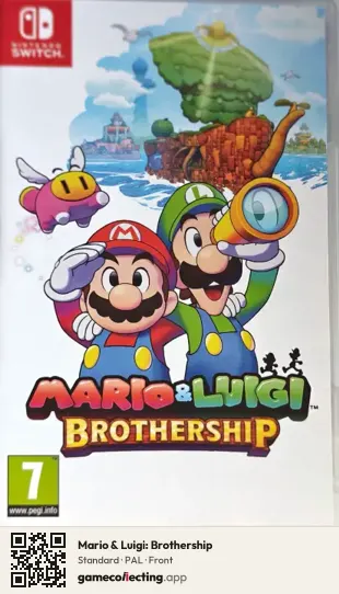 Mario & Luigi: Brothership Nintendo Switch, PAL box front